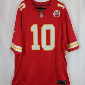 NFL Men's Tyreek Hill Kansas City Chiefs Game Jersey Red 4XL